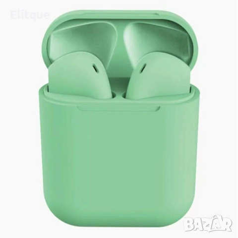 Безжични слушалки Inpods i12 TWS с цветен дизайн и управление чрез докосване, снимка 13 - Други стоки за дома - 52889197