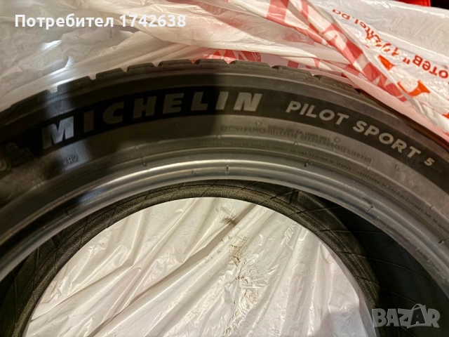 4бр Летни гуми  Michelin Pilot Sport 5 245 45 R18, снимка 5 - Гуми и джанти - 53664301