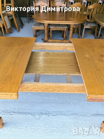 Разтегателна трапезна маса , снимка 7 - Маси - 52852292