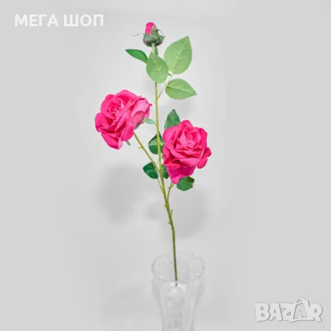 Изкуствени стръкове с рози, снимка 4 - Изкуствени цветя - 50332367