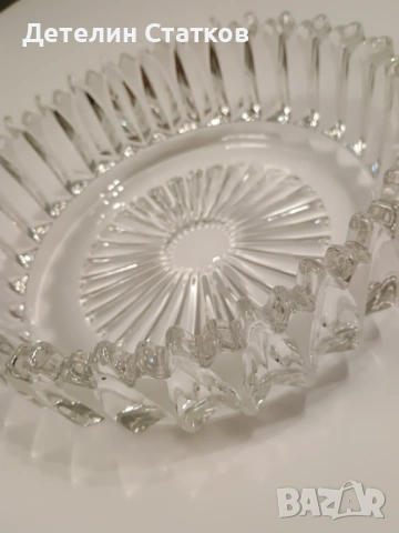 Винтидж стъклена купа