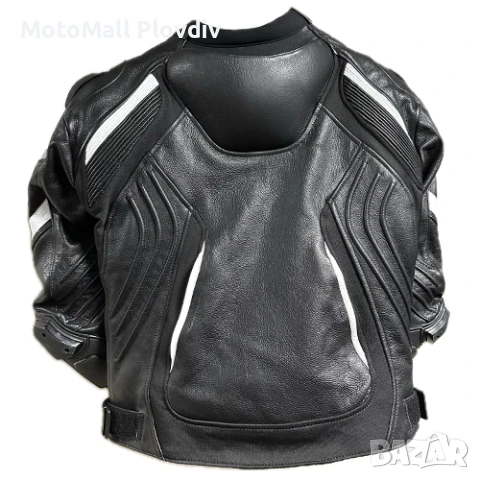 Кожено мото яке Moto1 Gp+ black/white v.25, снимка 3 - Аксесоари и консумативи - 51413394