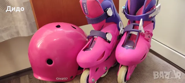 Детски Ролери Oxelo Play 3 с каска /30-32 номер/ , снимка 3 - Ролери, кънки - 49475117