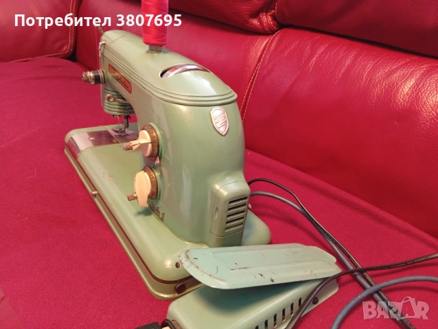 Шевна машина Тула ретро, снимка 3 - Шевни машини - 53850110