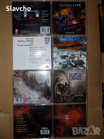Дискове на - Runrig- live/Red Harvest – Nomindsland/Killswitch Engage/Pandemic –Angry Sky , снимка 8 - CD дискове - 39481377
