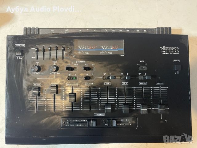 Vivanco MX-730eq-mixer/equalizer-внос от Германия, снимка 2 - Ресийвъри, усилватели, смесителни пултове - 46021961