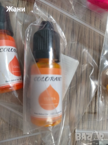 Течна боя пигмент за сапун и восък, снимка 2 - Други - 51684635