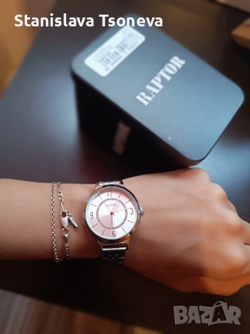 Дамски метален часовник RAPTOR, снимка 3 - Дамски - 51911058