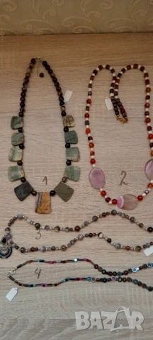 Гердан,колие. Полускъпоценни камъни , снимка 2 - Колиета, медальони, синджири - 53367270