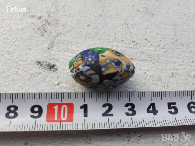 Мънисто Millfiori, снимка 5 - Антикварни и старинни предмети - 53445592