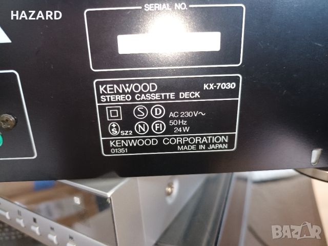 ////ПРОДАДЕН////  Kenwood KX-7030  3 head, снимка 3 - Декове - 46501756