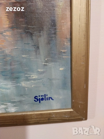 Картина авторска масло , снимка 8 - Картини - 53810343