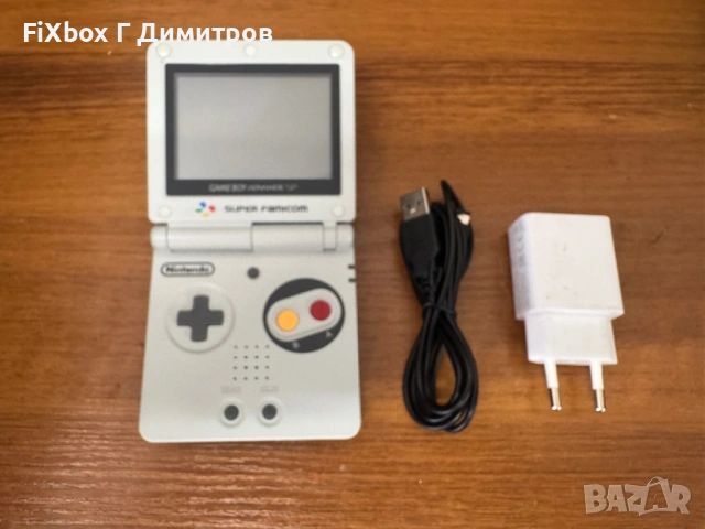 Nintendo GBA SP с Нови панели SNES, снимка 3 - Nintendo конзоли - 54113634