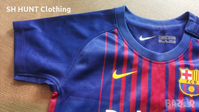 NIKE FC BARCELONA Baby Football T-Shirt Размер 12-18 месеца бебешка тениска Барселона 35-60, снимка 4 - Други - 53297449