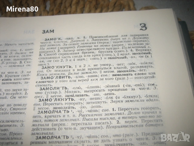 Словарь русского языка - 1984 г., снимка 6 - Чуждоезиково обучение, речници - 53527882