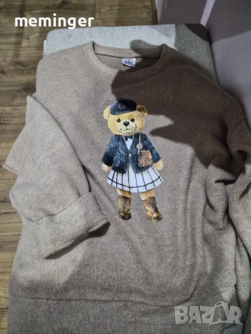 Плисирана пола и пуловер, снимка 11 - Блузи с дълъг ръкав и пуловери - 53732307