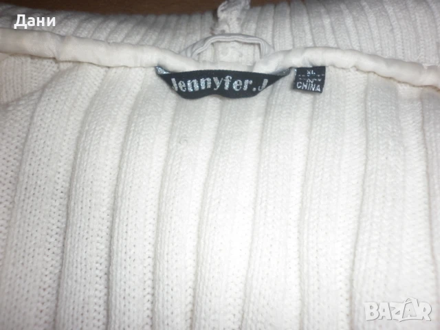 Жилетка Jennyfer J със заешка кожа, снимка 7 - Жилетки - 50690938