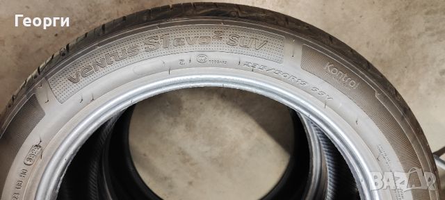 2бр.летни гуми 235/50/19 Hankook, снимка 6 - Гуми и джанти - 45191597