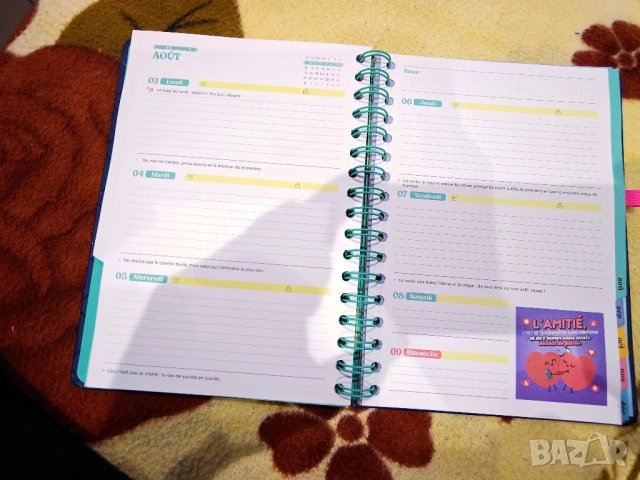 Планер/тефтер за 2026 на френски , снимка 4 - Други - 54033841