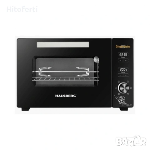 ЕЛЕКТРИЧЕСКА ДИГИТАЛНА МИНИ ФУРНА HAUSBERG HB-9260