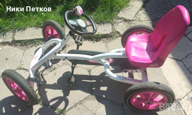 Картинг с педали, детска количка, снимка 1 - Велосипеди - 45616751