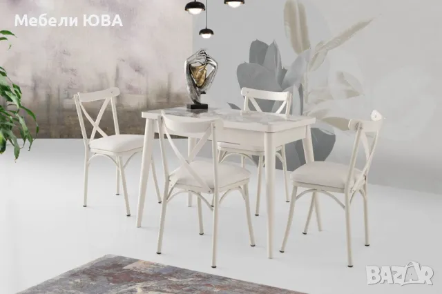 Трапезна маса 60/100 разтегателна, снимка 3 - Маси - 49814768