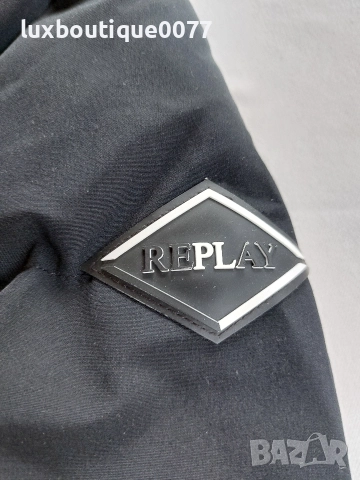 Чисто нова без етикет зимна пухена парка Replay XL, снимка 4 - Якета - 52866627