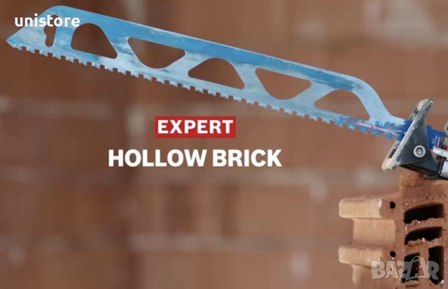 Нож за саблен трион BOSCH EXPERT 'Hollow Brick' S 2243 HM, снимка 4 - Други машини и части - 45780048
