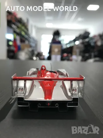 Колекционерски модел метална количка IXO MODELS AUDI R8 LE MANS WINNER, снимка 5 - Колекции - 47030573