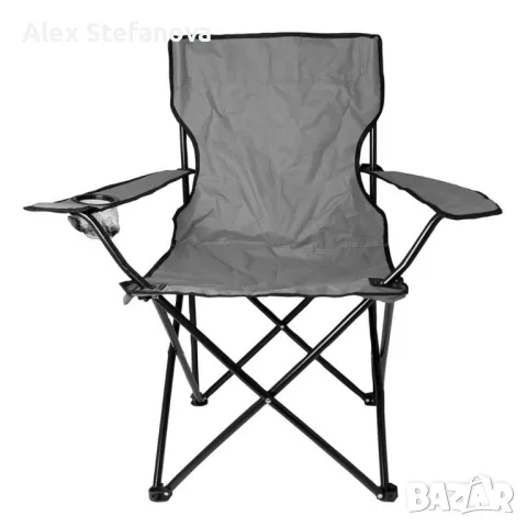 Сгъваем къмпинг стол Muhler, 52x52x82см, снимка 1