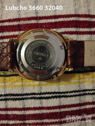 часовник Seiko, снимка 4 - Мъжки - 52641941