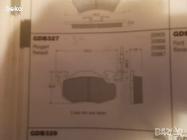 Накладки Рено, снимка 6 - Части - 50419230
