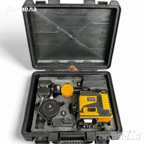 Лазерен нивелир с тринога CASE32 + Подарък многофункционална чанта за инструменти KKL103, снимка 12 - Измервателни инструменти - 52050246
