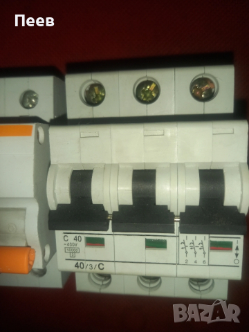 автоматичен трифазен предпазител бушон 80А / 63А / 40 / , снимка 3 - Електродвигатели - 54106833