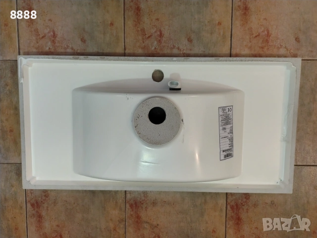 Полимерна мивка за баня 80 см, снимка 3 - Други стоки за дома - 53425912