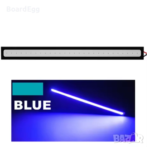 LED COB водоустойчиви DRL ленти, снимка 3 - Друга електроника - 51584456