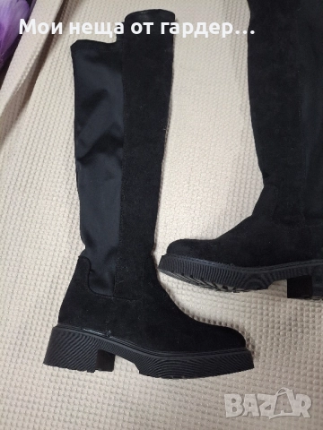 Ботуши чизми велур Jenni Fairy ,37 r.от 90лв, снимка 6 - Дамски ботуши - 52255224