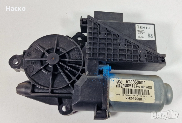 Предно Ляво Моторче Преден Ляв Модул Врата Стъклоповдигач Шкода Фабия Skoda Fabia 440775FX 6Y2959801