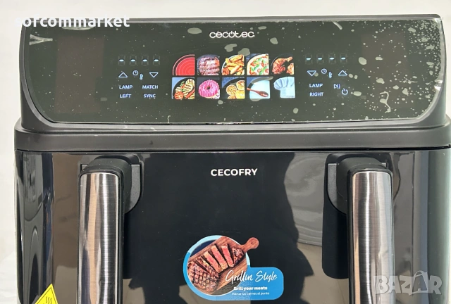 Airfryer Еърфрайер Cecotec Cecofry&Grill Duoheat 10L