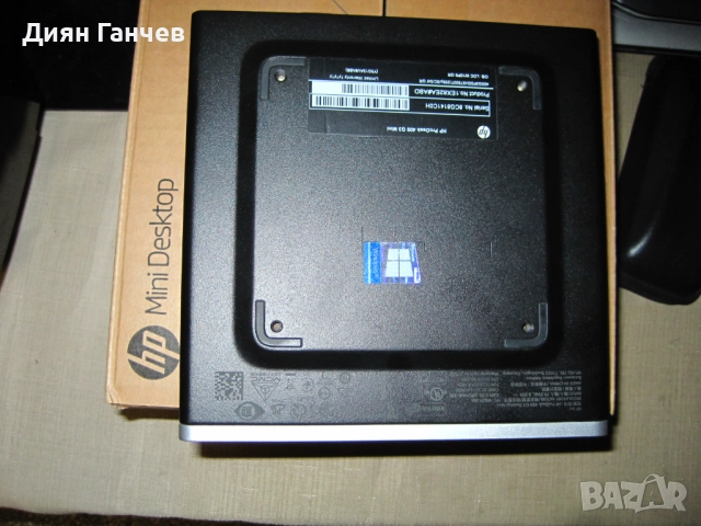 Продавам мини РС HP Prodesk 400 G3 mini i5 7500, 8Gb DDR4, 256Gb SSD, снимка 2 - За дома - 52979341