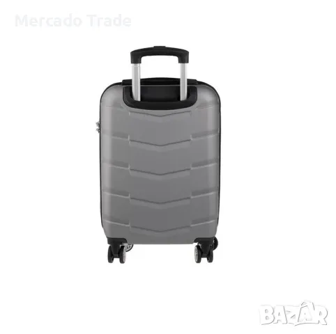 Куфар за ръчен багаж Mercado Trade, 58л., Сив, снимка 6 - Куфари - 49120280