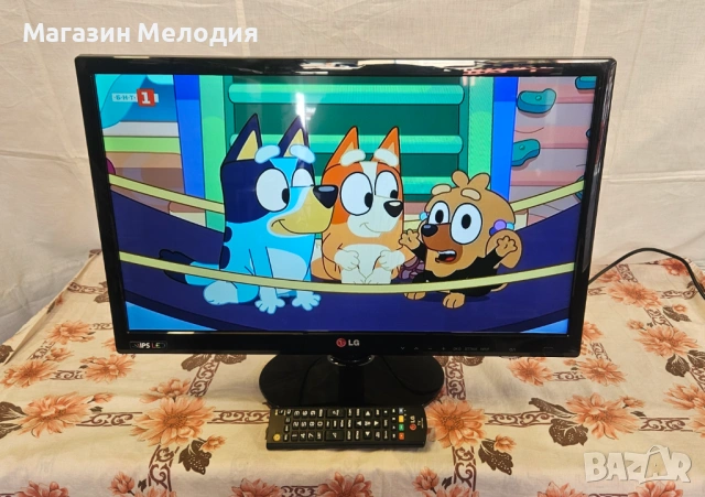 22" Телевизор и Монитор LG 22MA33D – IPS матрица, Цифров тунер, Опция 12V, ТОП!, снимка 2 - Телевизори - 48306833