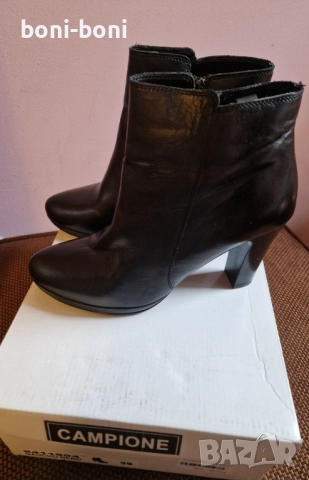Боти естествена кожа 39, снимка 3 - Дамски боти - 52185289