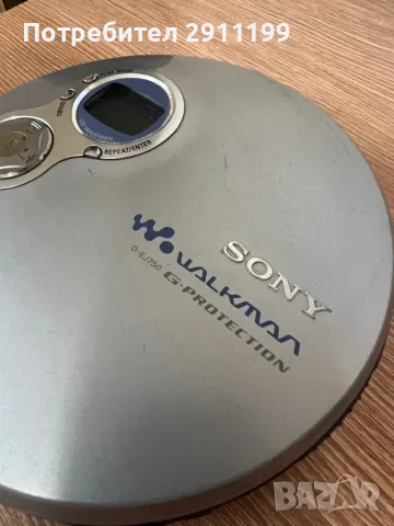 Дискмен / плеър Sony CD Walkman, снимка 2 - Други - 49052430