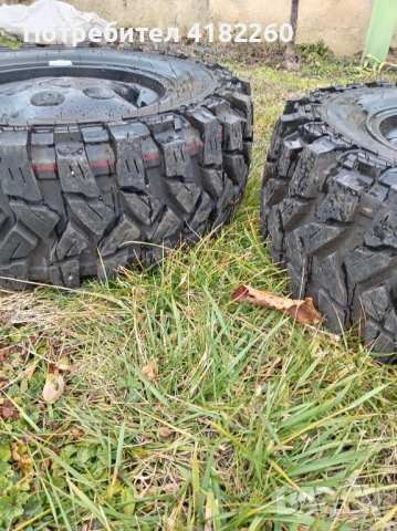 Оф-роуд гуми и алуминиеви джанти за Роувър 245/70/16, снимка 5 - Гуми и джанти - 53153041