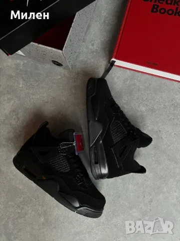 Air Jordan 4 Retro “BLACK CAT”, снимка 2 - Маратонки - 48959101