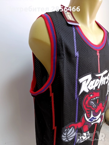 Мъжки потник Mitchell & Ness Vince Carter Toronto Raptors seasons 1998/99. размер XL , XXL, снимка 5 - Тениски - 52048733