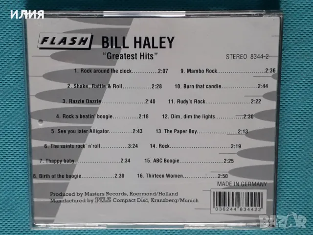 Bill Haley – 1993 - Greatest Hits(PILZ UK Ltd. – F 8344-2)(Rock & Roll), снимка 3 - CD дискове - 48563240