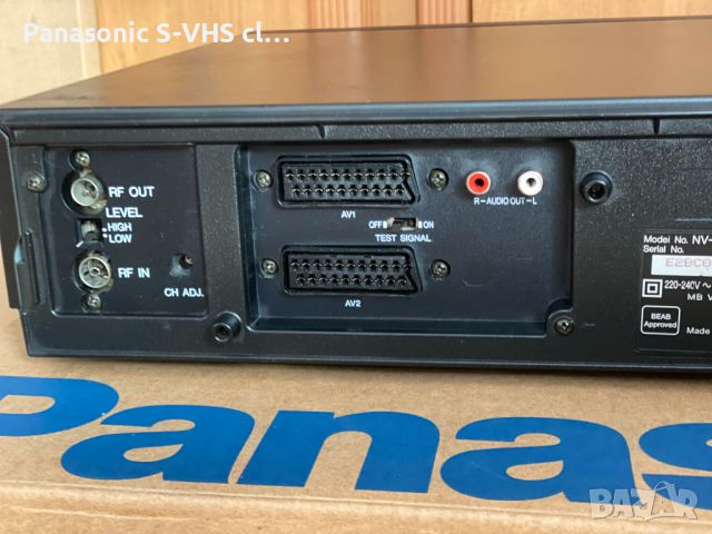 Panasonic NV-F55B Hi-Fi stereo VHS recorder, снимка 10 - Плейъри, домашно кино, прожектори - 45197030