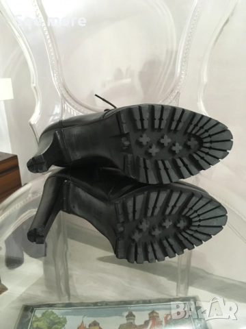 DJOFRA елегантни боти естествена кожа 36, снимка 8 - Дамски боти - 52867822